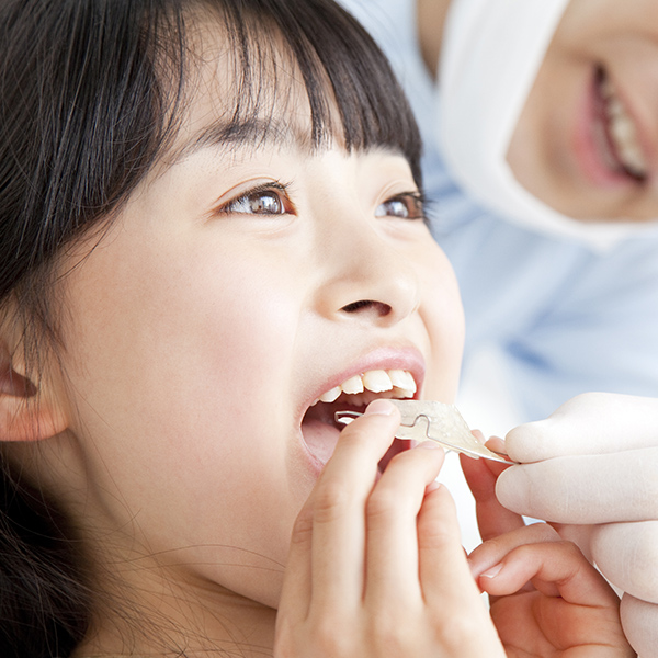 小さなお子様から成人まで幅広く対応